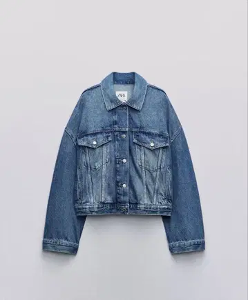 ZARA 데님 자켓