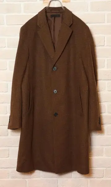 새상품급 UNIQLO(유니클로) 남성용 캐시미어 블렌드 체스터 코트 M