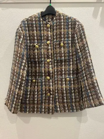 미라 오웬 트위드 자켓