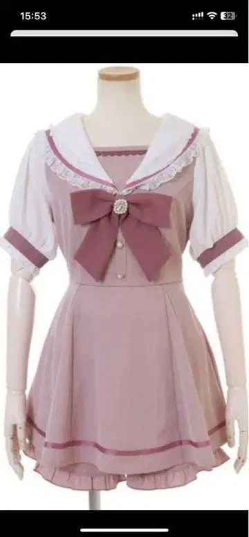 Liz Lisa 핑크 프릴 셋업