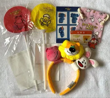 타베코 동물랜드 머리띠 스티커 사원증 벌룬 아크릴 키링