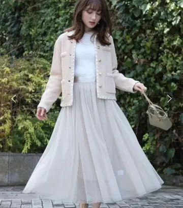 새상품 Apuweiser-riche 컬러 디자인 니트 자켓 S 사이즈