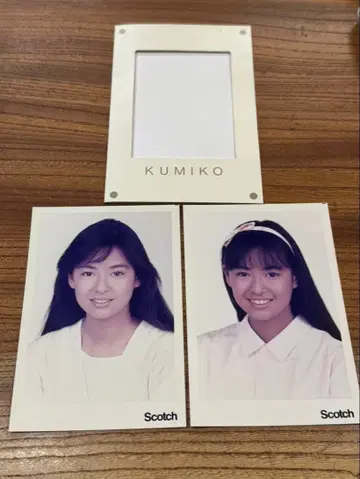고토 쿠미코 KUMIKO 사진 세트 2매 Scotch
