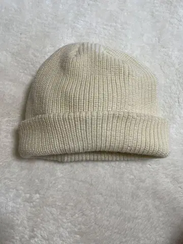 KIJIMA TAKAYUKI 니트 캡 크림 비니