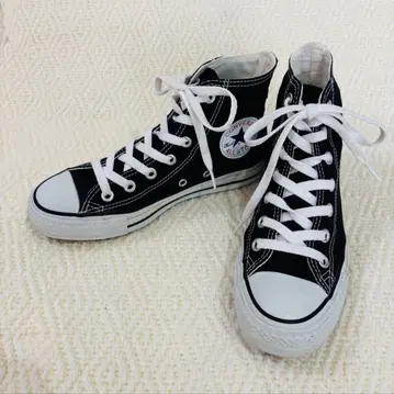 중고 Converse 컨버스 올스타 하이컷 블랙 23.5cm