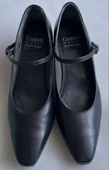 히미코 Camuiwatermassage 스트랩 펌프스 22.5cm