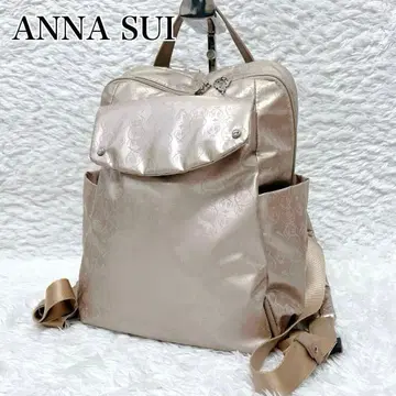 안나수이 완판템 크루즈 백팩 장미 버터플라이 플랩 골드