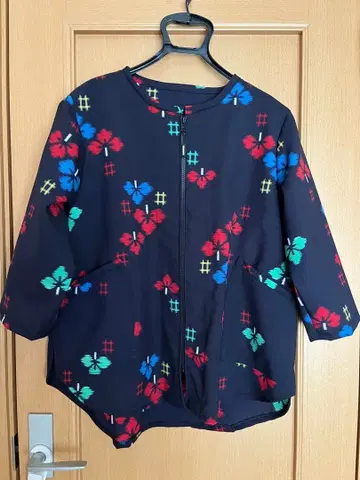 기모노 리메이크 지퍼 자켓