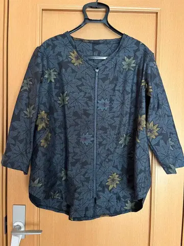 기모노 리메이크 지퍼 자켓