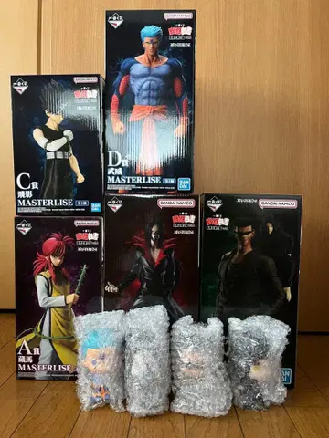 제일복권 유유백서 쿠라마 히에이 카라스 부이 토구로 라스트 원 세트