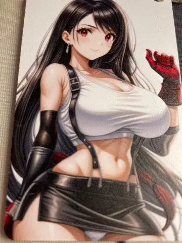 아크릴 키링 TIFA 캐릭터 티파 파이널 판타지