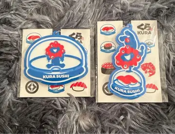 KURA SUSHI 미야쿠미야쿠 스트랩 2개 세트