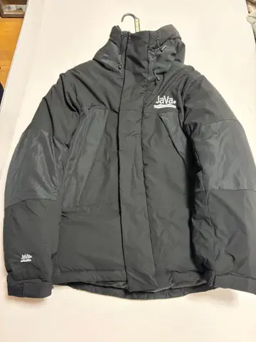 JaVa 블랙 다운 자켓 M