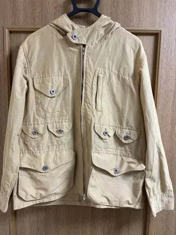 빔즈 beams 베이지 마운틴 파카