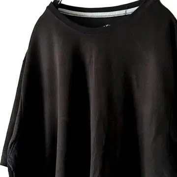 빈티지 플레인 무지 티셔츠 블랙 블랙 구제 의류