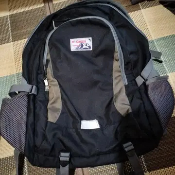 카파 블랙 백팩 메쉬 패널 포함