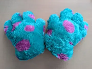 몬스터 주식회사 설리 복슬복슬 장갑 디즈니 포근한 따뜻한