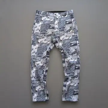 [ 컨디션 최상 ] 푸마 골프 속기모 스트레치 팬츠 올 패턴 L