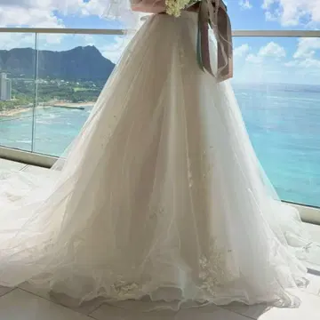 아르이즈 웨딩 오버 스커트