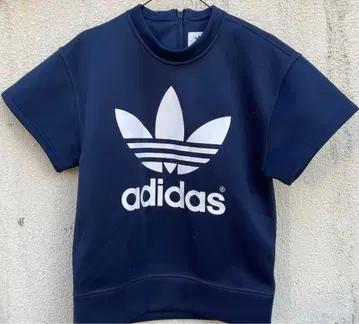 아디다스 HYKE 하이크 반팔 트레이닝복 M 맨투맨 트레포일 네이비