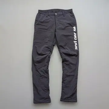 [ 새상품급 ] 앤퍼시 골프 충전솜 다운 팬츠 사이드 로고 코드 포함 L