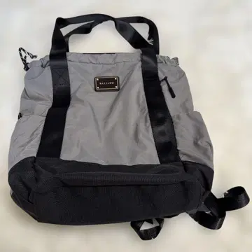 BAYFLOW 그레이 블랙 백팩