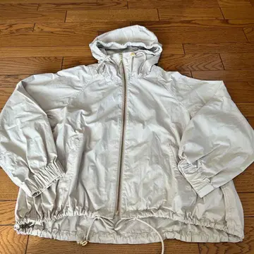 스트로베리 필드 아이보리 후드 부착 자켓