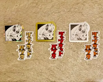 장켓뱅크전 랜덤 스티커 홀로그램 골드 텐도 원화전