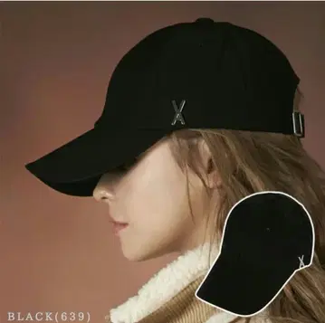 VARZAR 블랙 야구 모자 639