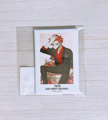 MILGRAM 밀그램 후타 온라인 복권 벌스데이 스퀘어 캔뱃지