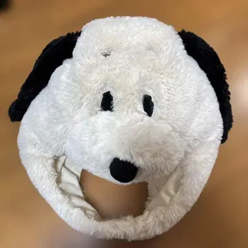 유니버셜 스누피 플리스 모자