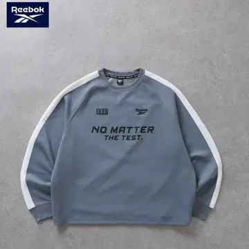 리복 긴팔 트레이닝복 블루 그레이 M/L