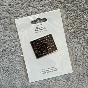 새상품 2025 오사카 간사이 만박 한정판 바레인 왕국 핀 배지