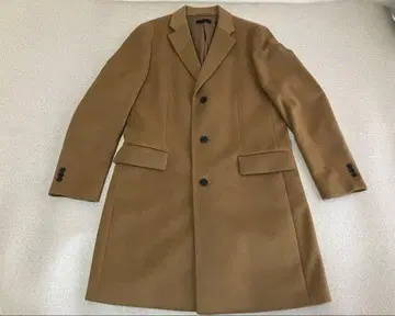 유니클로 캐시미어 혼방 체스터 코트 베이지 남성용