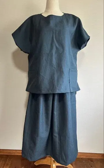 핸드메이드 기모노 리메이크 스커트 셋업