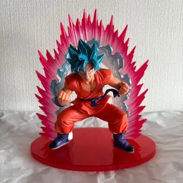 드래곤볼 초신기술전 손오공 계왕권 블루 피규어 이펙트