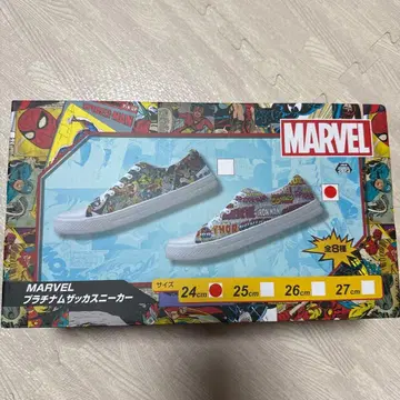 MARVEL 플래티넘 자쿠 스니커즈 24cm