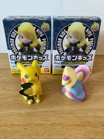 [ 포켓몬 키즈 ] 4종 세트 시로나 피카츄 크레세리아