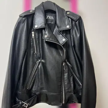 ZARA 블랙 라이더 자켓