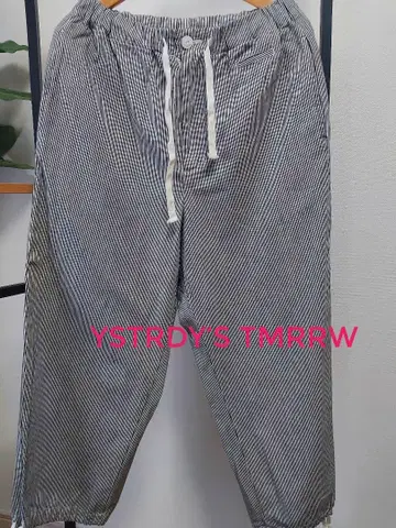 YSTRDY'S TMRRW 스트라이프 이지 팬츠