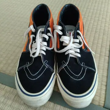 VANS VAULT SK8 오렌지/블랙 스니커즈 9