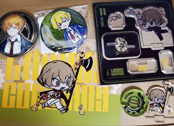 림버스 클레어 아크릴 스탠드 캔뱃지 세트