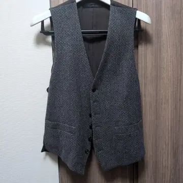 DESIGNWORKS 그레이 수트 베스트