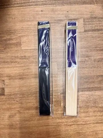 경서당 부채 네이비 보라색 2종류 세트