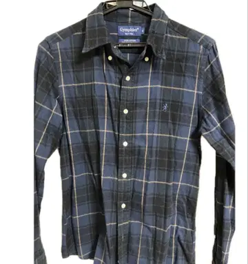 Gymplex 체크 무늬 긴팔 셔츠