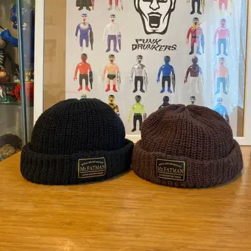 THE FAT HATTER / Mr.FATMAN 와치캡 2개 세트