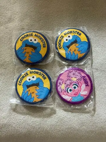 세서미 스트릿 마켓 캡슐 토이 캔뱃지