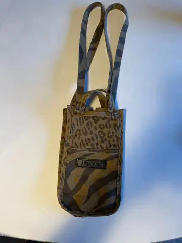 AMIAAGUA 레오파드 무늬 숄더백