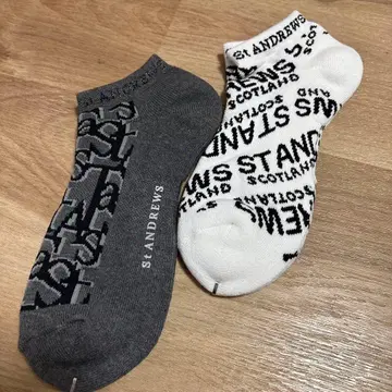세인트앤드류스 남성용 골프 삭스 새상품 2족 세트 25cm~27cm