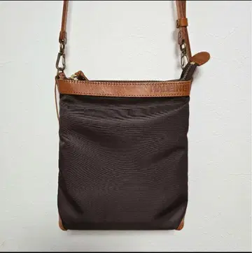 HALEINE 브라운 사코슈 숄더백